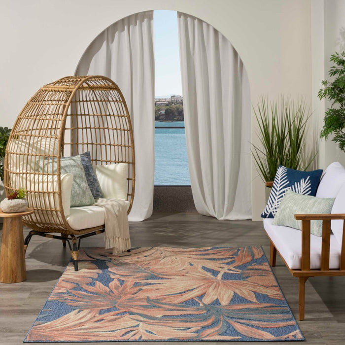 Aloha Polypropylene & Polyester  Blue Rose