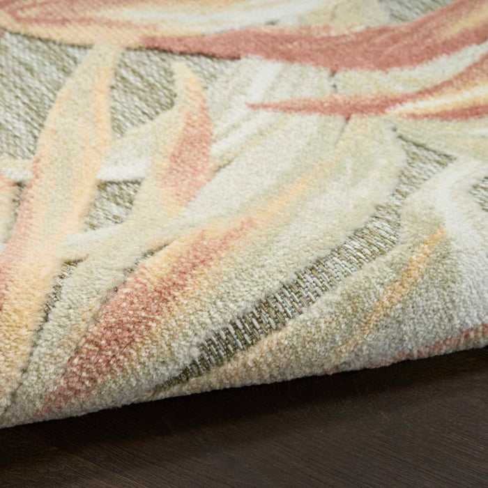 Aloha Sage Rose Polypropylene & Polyester 