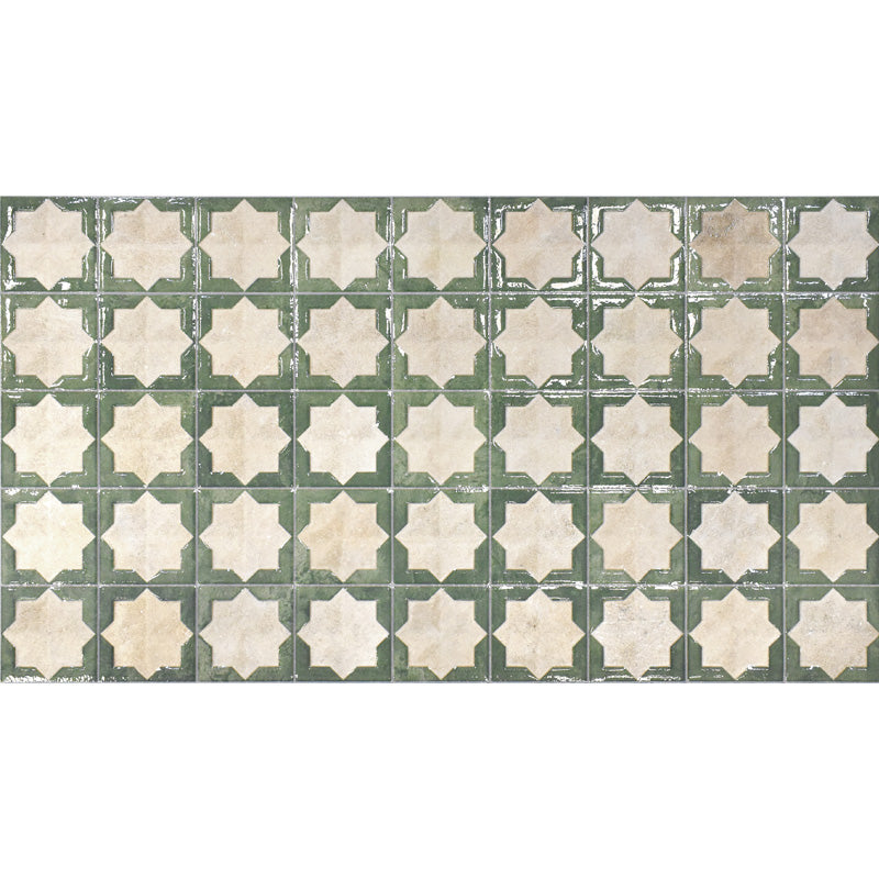 Alcazar Emerald Porcelain Tile - Matte & Glossy