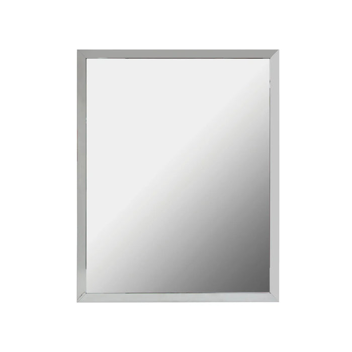Aluminum Chrome Bathroom Mirror Chrome 1