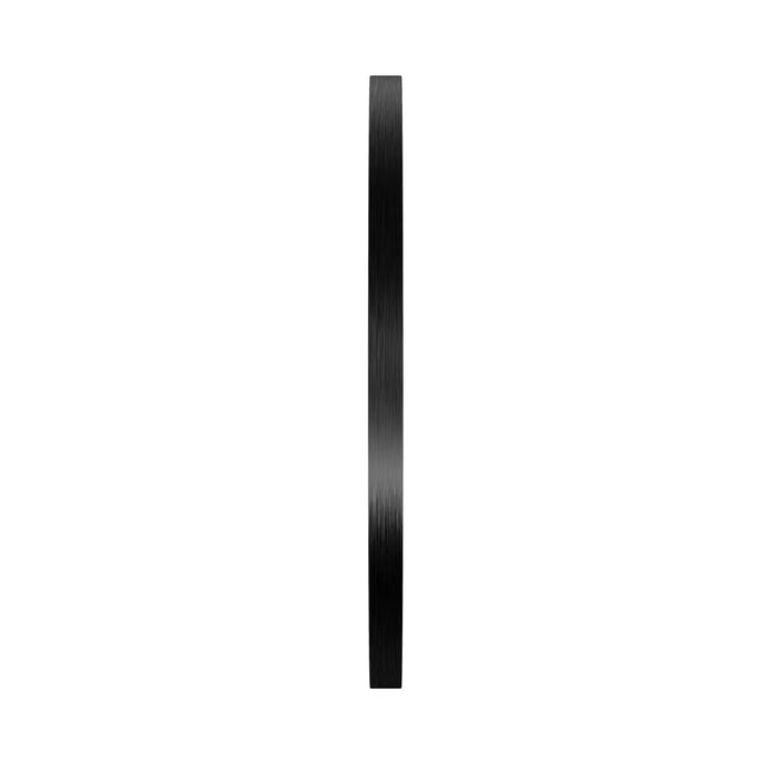 Aluminum Brushed Black Bathroom Mirror Brushed Black 3