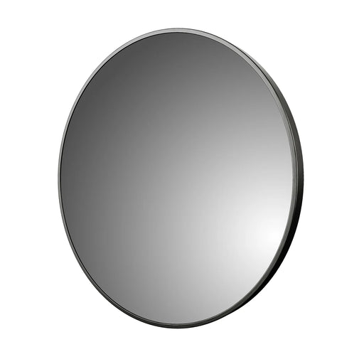 Aluminum Brushed Black Bathroom Mirror Brushed Black 1