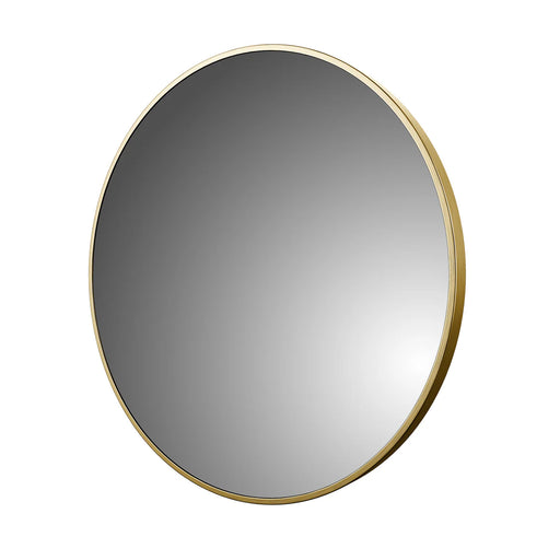 Aluminum Brushed Gold Bathroom Mirror Brushed Gold 1