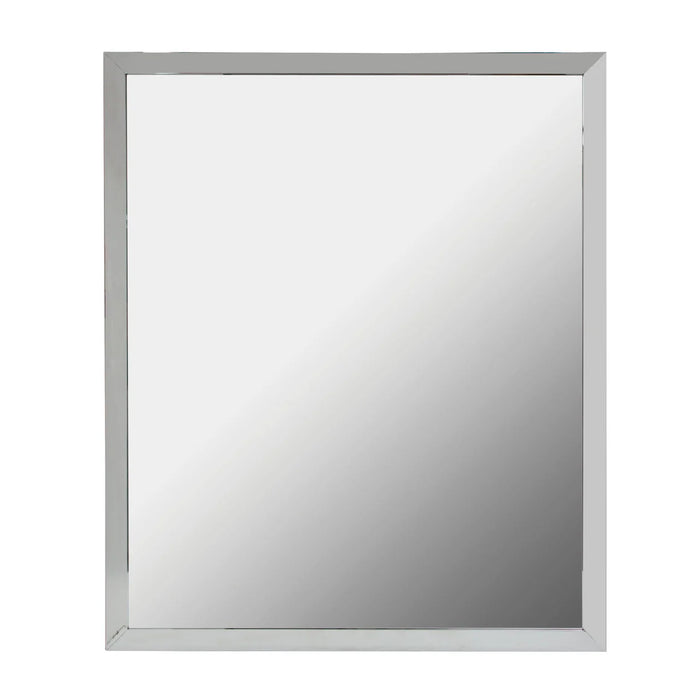 Aluminum Chrome Bathroom Mirror Chrome 2