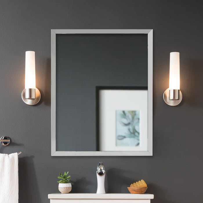 Aluminum Chrome Bathroom Mirror Chrome 4