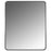 Aluminum Brushed Black Bathroom Mirror Brushed Black 2