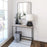Aluminum Brushed Black Bathroom Mirror Brushed Black 5