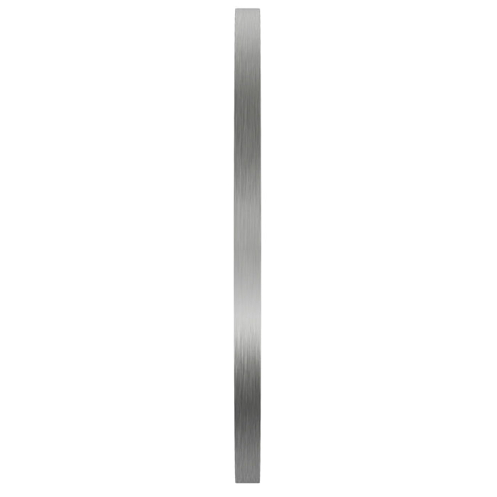 Aluminum Brushed Nickel Bathroom Mirror Brushed Nickel 3
