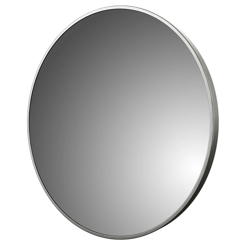 Aluminum Brushed Nickel Bathroom Mirror Brushed Nickel 1