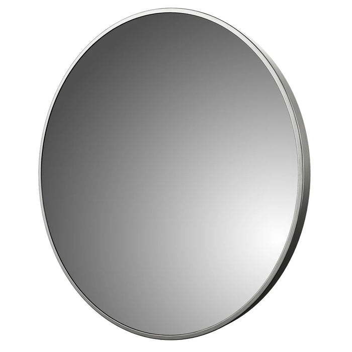 Aluminum Brushed Nickel Bathroom Mirror Brushed Nickel 1