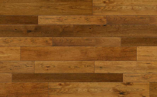 Tuscan Sienna Engineered Hardwood Flooring - Hand Scraped