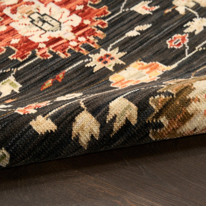 Antique Bloom Wool Blend BLK Black