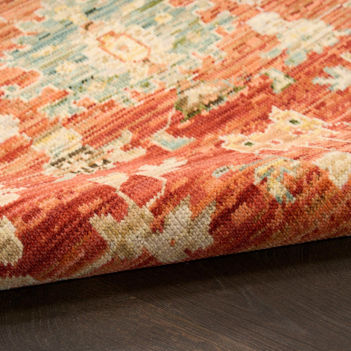 Antique Bloom Wool Blend  Brick
