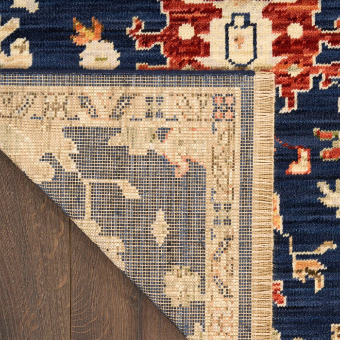 Antique Bloom Navy Wool Blend NAVY