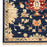 Antique Bloom Navy NAVY Wool Blend
