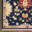 Antique Bloom Navy NAVY ANB01