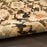 Antique Bloom Wool Blend  Mocha Multicolor