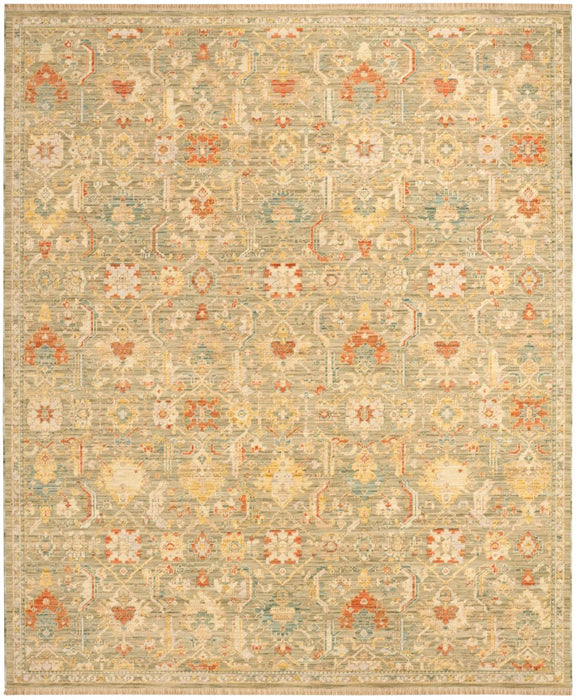 Antique Bloom Sage Multicolor 