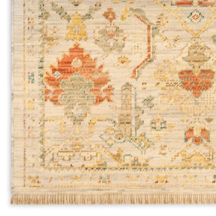Antique Bloom Taupe Multicolor  Wool Blend