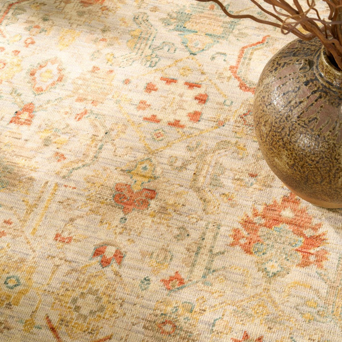 Antique Bloom Taupe Multicolor  Wool Blend ANB02