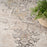 Antique Fusion Polyester Ivory Charcoal ANF01 IVCHA