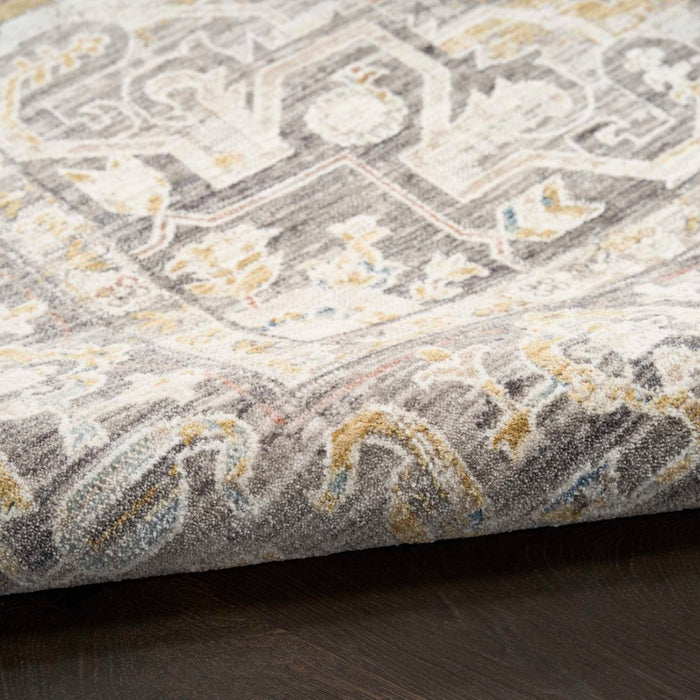 Antique Fusion Ivory Charcoal IVCHA Polyester