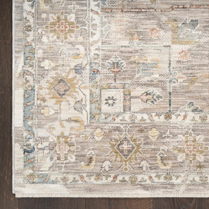Antique Fusion Polyester IVMTC Ivory Multicolor
