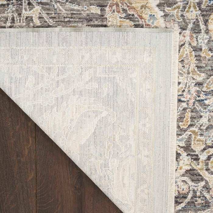 Antique Fusion Charcoal Multicolor Polyester 