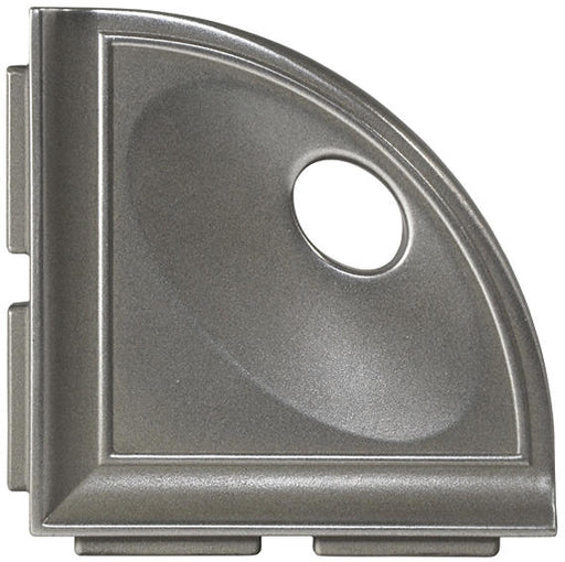 Bathroom Accessories Metal Stainless CN14 Corner Shelf Satin 1