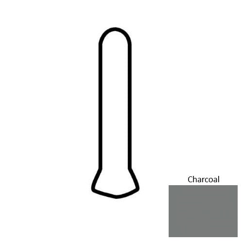 Minimum Porcelain Charcoal MN45 Cove Base Corner Matte 1