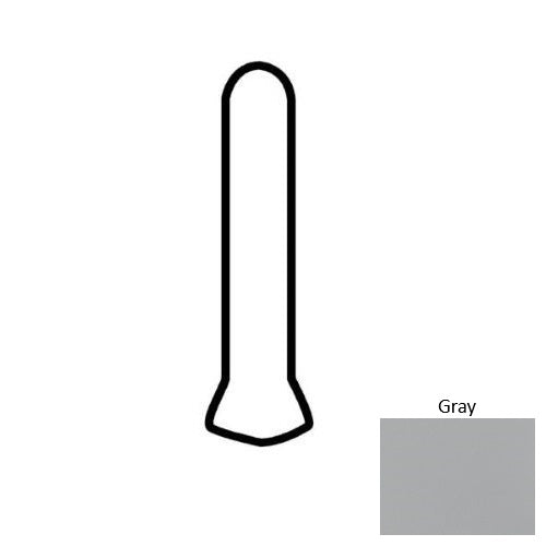 Minimum Porcelain Gray MN44 Cove Base Corner Matte 1