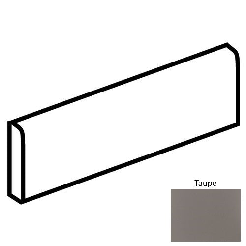 Minimum Porcelain Taupe MN42 Bullnose Matte 1