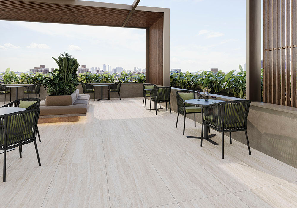 Milano Crema Porcelain Ivory Tile Matte 2