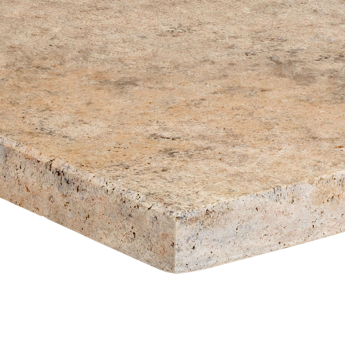 Clearance Sale! Scabos Cross Cut Travertine Wall Cap - Unfilled & Honed