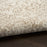 Azalea Ivory Beige AZA01 Wool Blend Farmhouse Area Rug - 5 Ft x 7 Ft