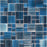Bamboo Glass Acqua Marine FINBAMB Mosaic Glossy 1