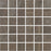 Full Sheet Sample - Adrock Espresso Porcelain Mosaic - 12" x 12" x 8 MM Matte