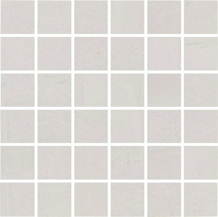 Full Sheet Sample - Adrock Frost Porcelain Mosaic - 12" x 12" x 8 MM Matte