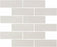 Full Sheet Sample - Adrock Frost Random Linear Porcelain Mosaic - 12" x 14" x 8 MM Matte