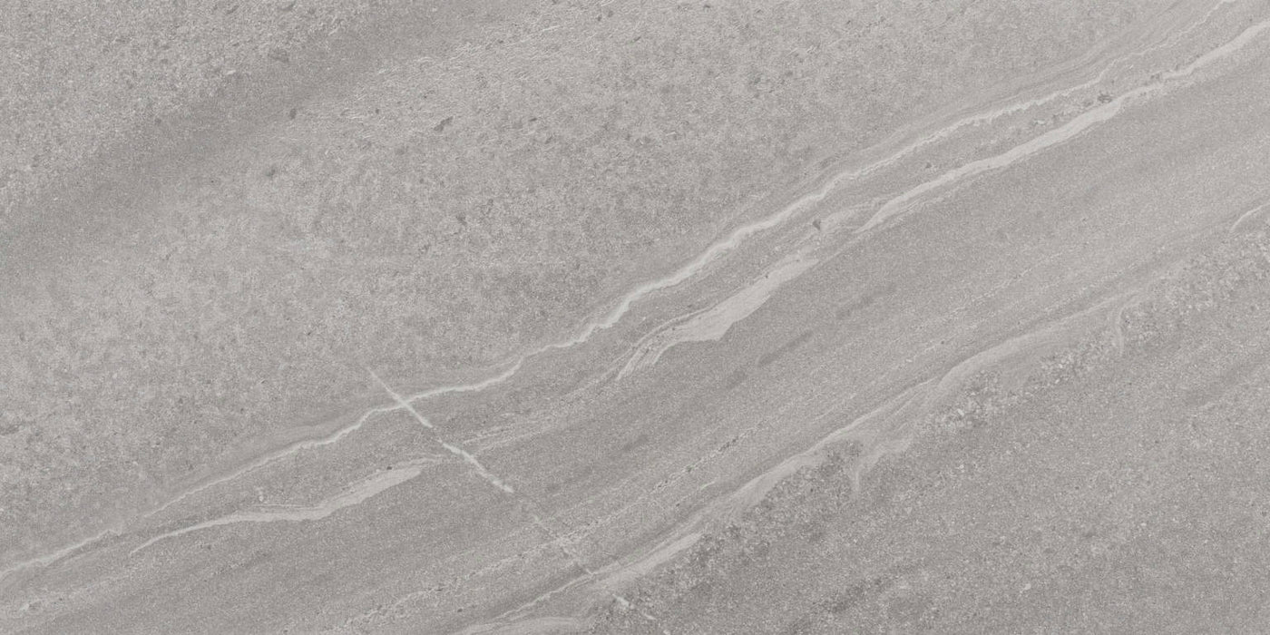 Full Tile Sample - Adrock Nickel (Old) Porcelain Tile - 12" x 24" x 8 MM Matte