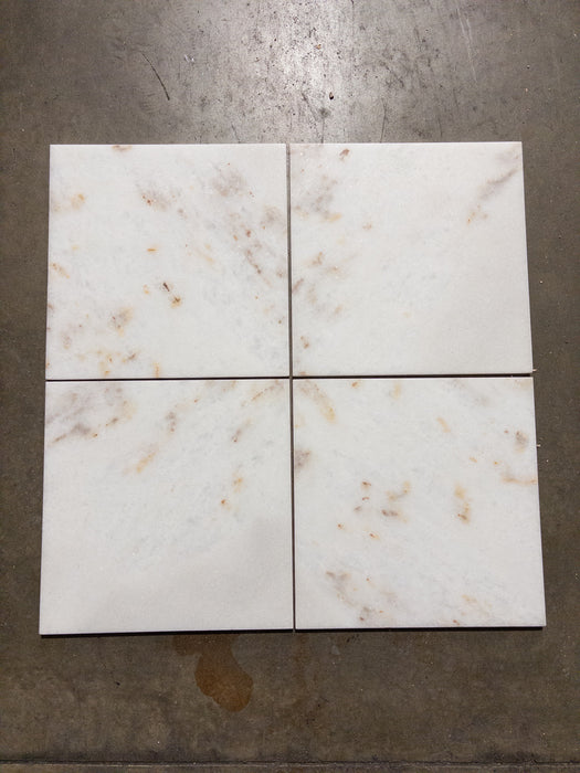 Afyon Sugar Marble Tile - 12" x 12" x 3/8" Polished 2