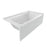 PULSE ShowerSpas Right Bathtub Glossy White 1