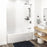 PULSE ShowerSpas Right Bathtub Glossy White 4