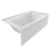PULSE ShowerSpas Right Bathtub Glossy White 1
