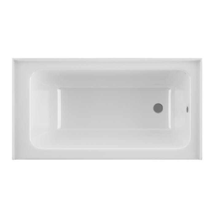 PULSE ShowerSpas Right Bathtub Glossy White 3