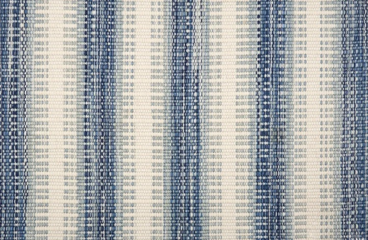 Alessio Stripe Wool Blend Blue Grotto 48295 Carpet ALSTR Pattern 1