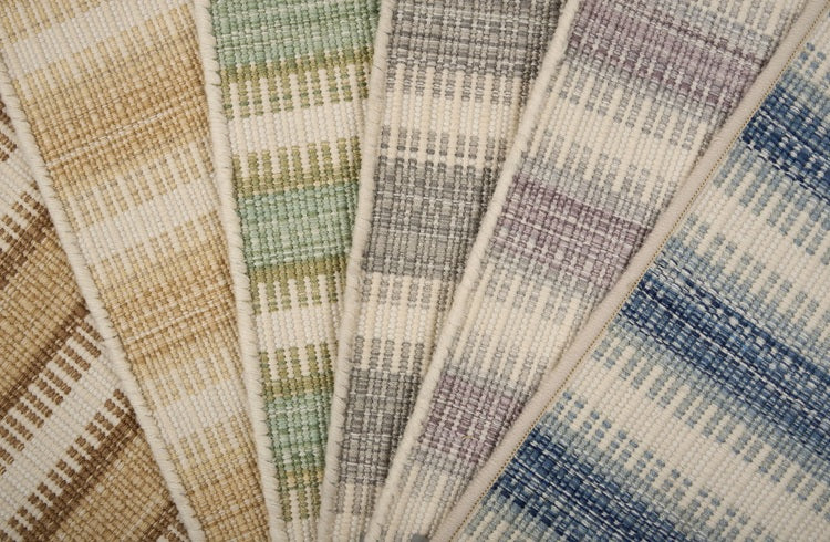Alessio Stripe Wool Blend Lilac 48291 Carpet ALSTR Pattern 4
