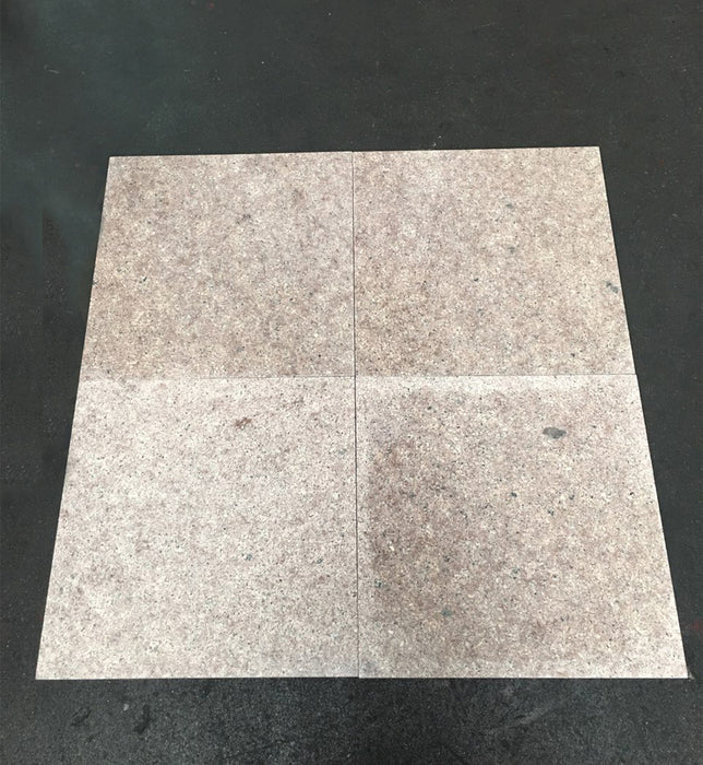 Almond Mauve Granite Tile - 18" x 18" Polished