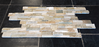 Amber Gold Quartzite Ledgestone - 6" x 24" Dressed 