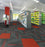 Amplify Polyester Chili Red 3138 Carpet Tile Pattern 2